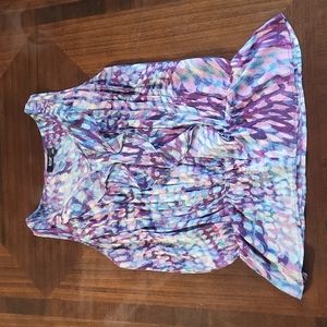 Women's patterned blouse